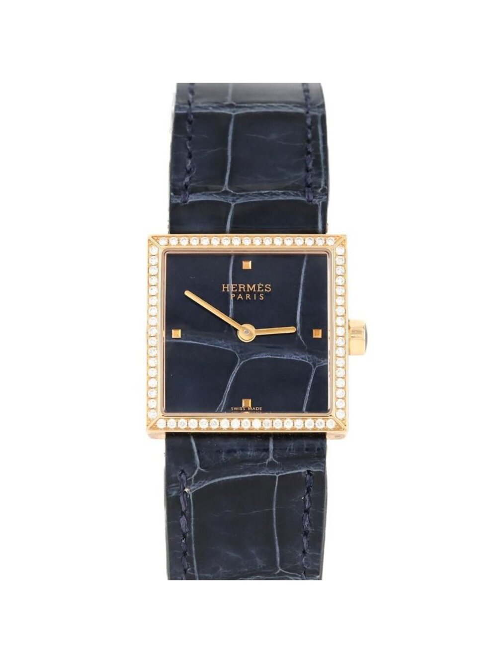 Hermes Carre PG D Rg Quartz Bracelet